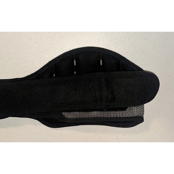 Nike Structured Weight Lifting Gym Belt Training Support XL Gray Black - Picture 2 of 3